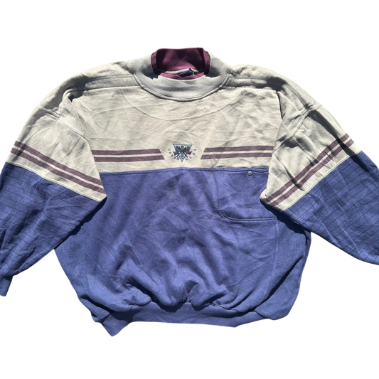Today's News Colorblock Crewneck Creme/Blau, Gr. unbekannt – Produktansicht